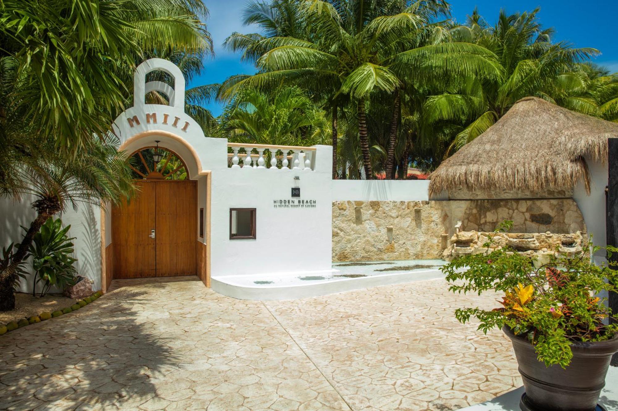 Hidden Beach Resort Au Naturel Adults Only Catamaran, Cenote & More Inclusive Akumal Eksteriør bilde